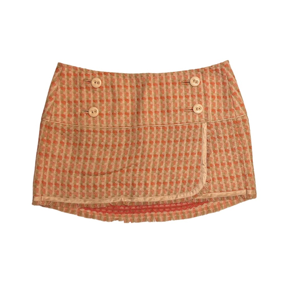 Vintage Y2K Abercrombie & Fitch Wool Mini Skirt